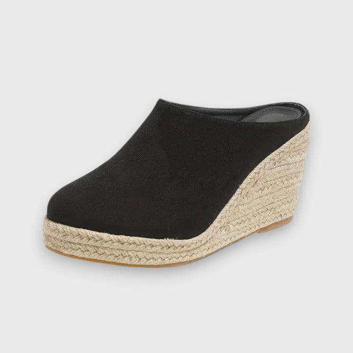 Inge – Espadrille kilehælsandaler