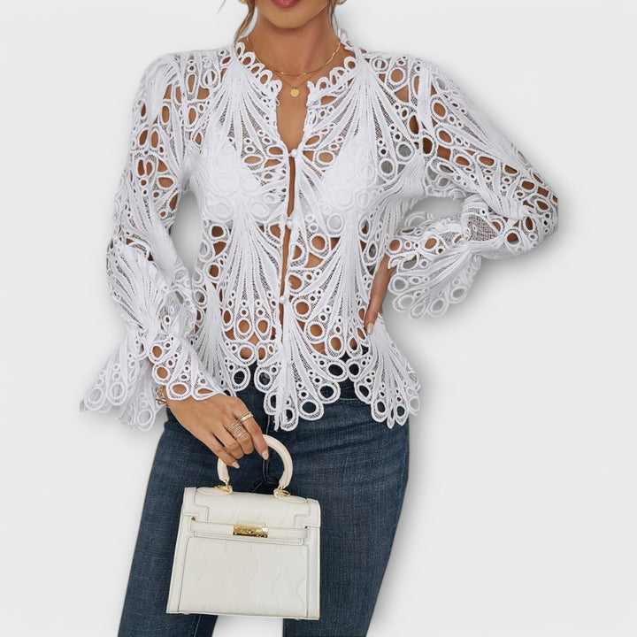 Rikke – Asymmetrisk bluse