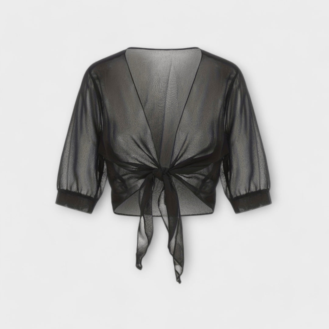 Karin – Bluse med åben front