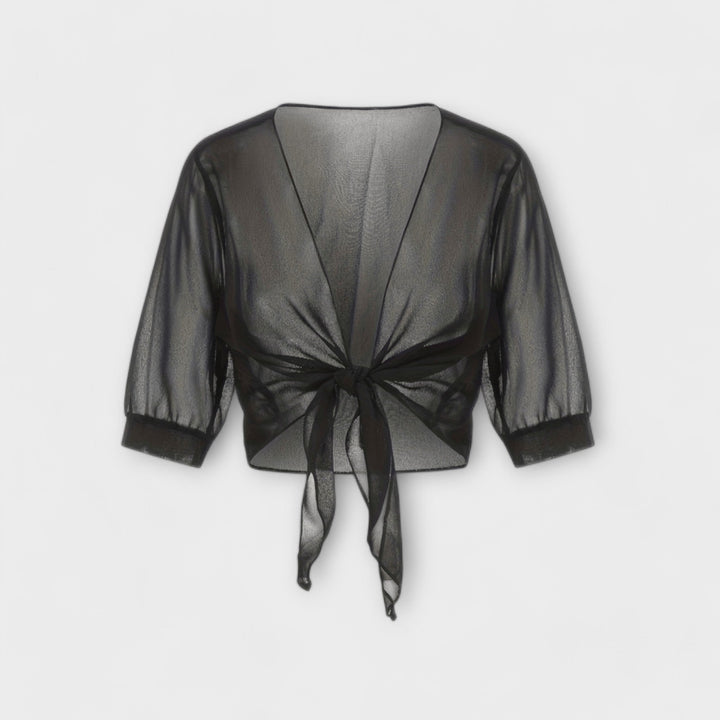 Karin – Bluse med åben front