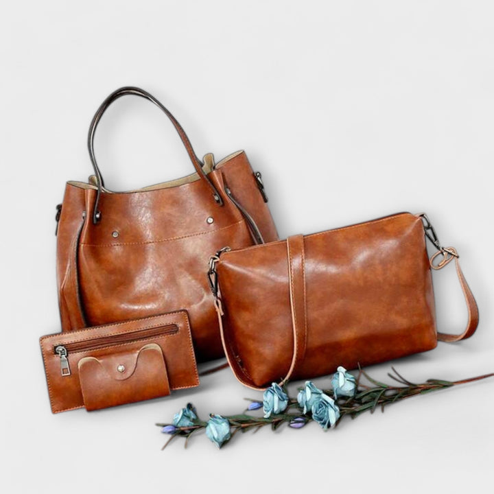 Nordic. - 4-teiliges Vintage-Taschen-Set