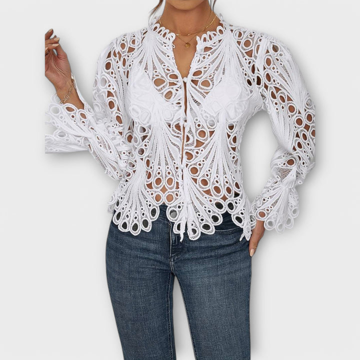 Rikke – Asymmetrisk bluse