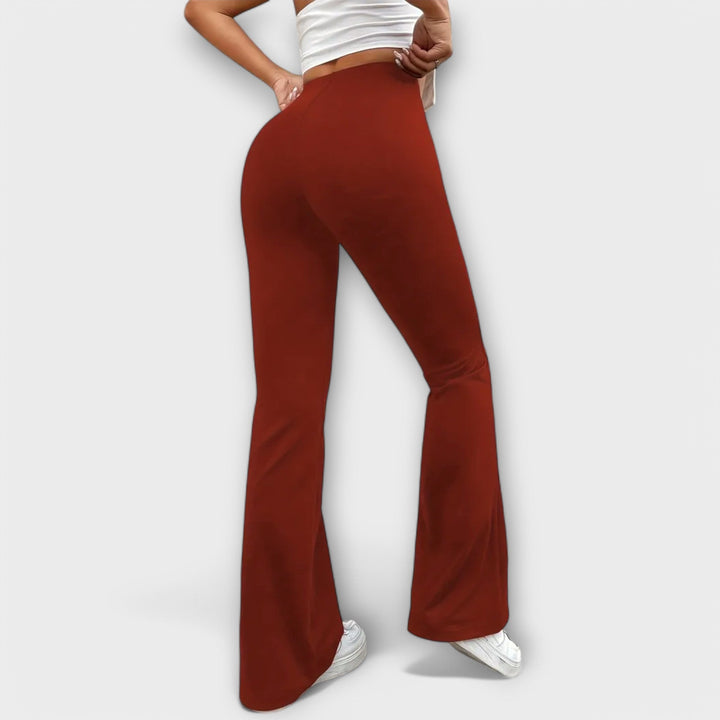 Lene - Lockere Hose mit ausgestelltem Bein
