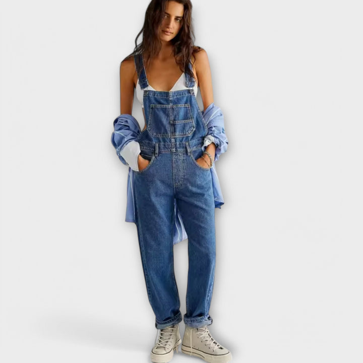 Anette – Afslappet pasform denim-overall