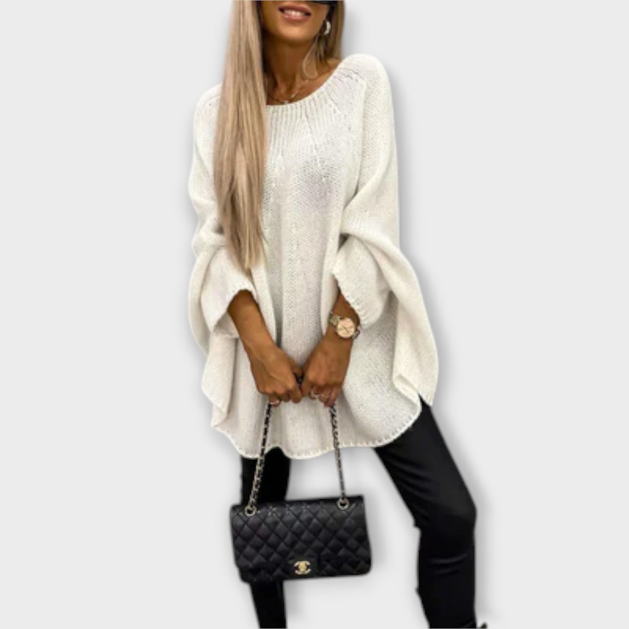 Isabelle – Stilfuld damepullover med rund hals
