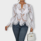 Rikke – Asymmetrisk bluse