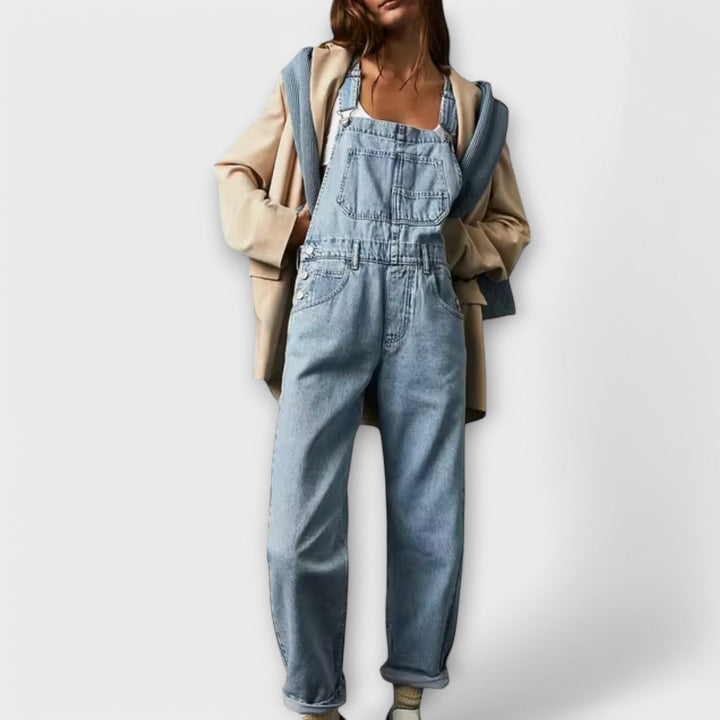 Anette – Afslappet pasform denim-overall