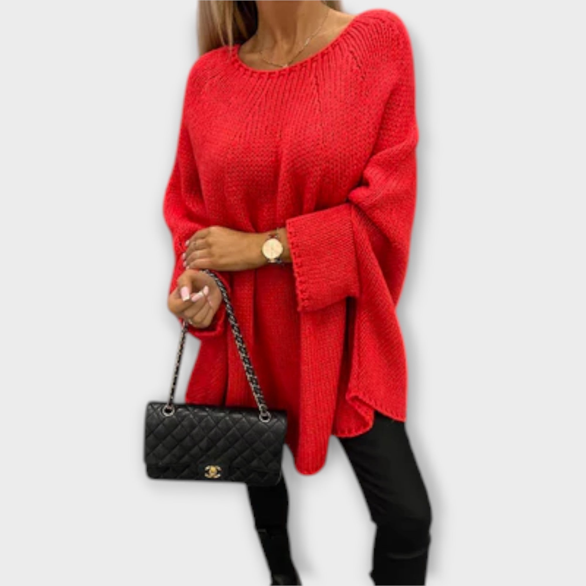 Isabelle – Stilfuld damepullover med rund hals