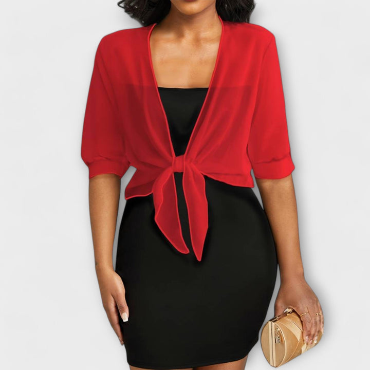 Karin – Bluse med åben front