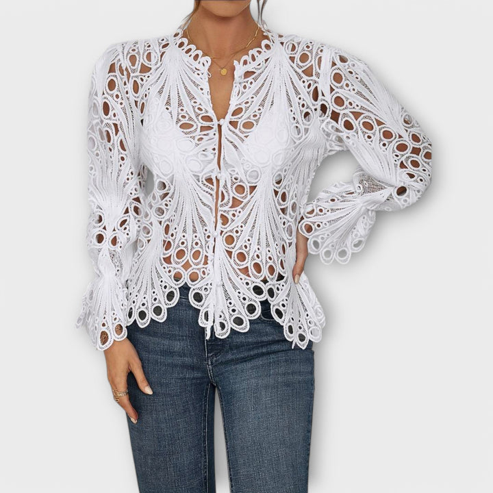 Rikke – Asymmetrisk bluse