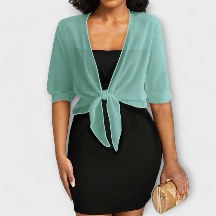 Karin – Bluse med åben front