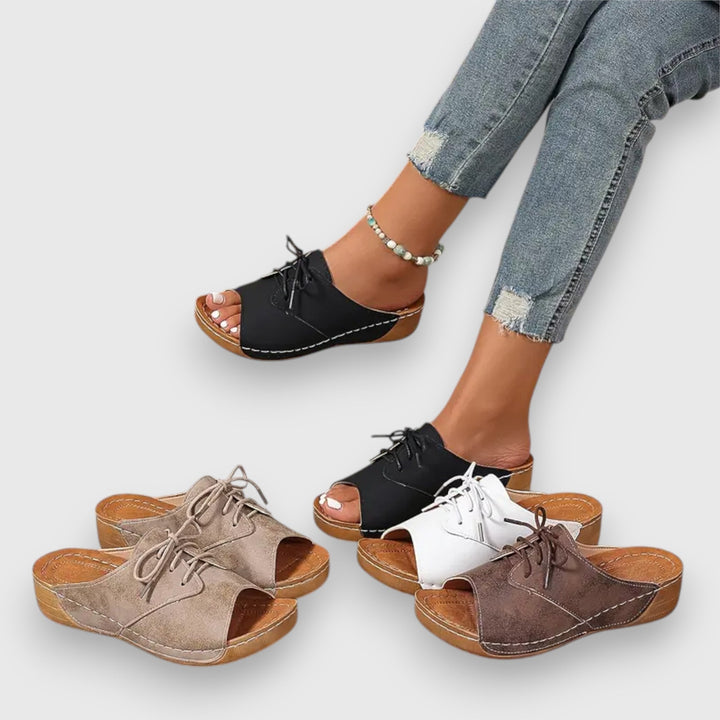 Lone – Sandaler i vintage-stil