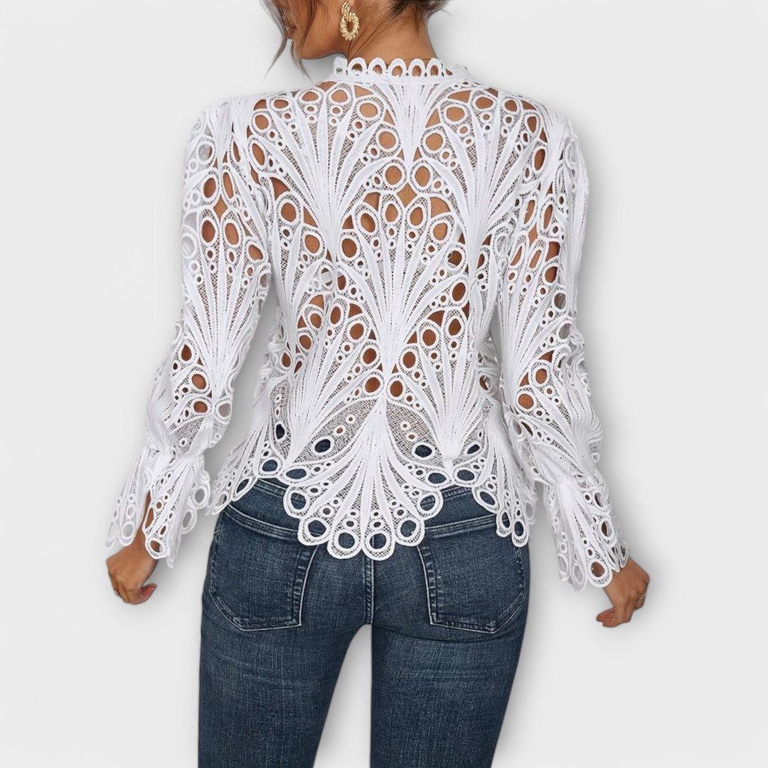 Rikke – Asymmetrisk bluse