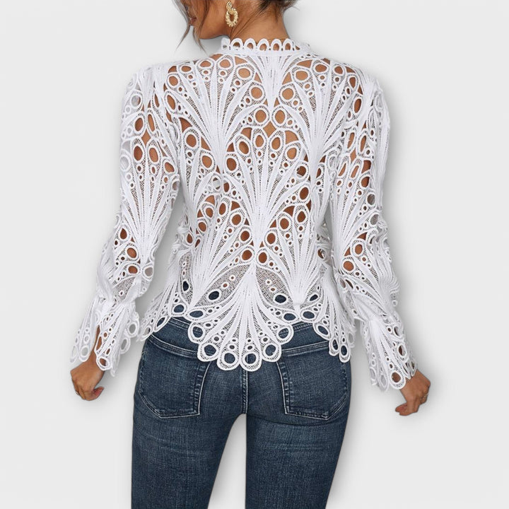 Rikke – Asymmetrisk bluse