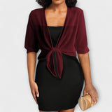 Karin – Bluse med åben front