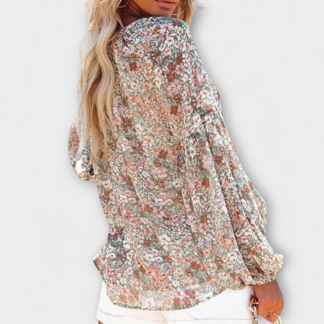 Anne – Langærmet damebluse