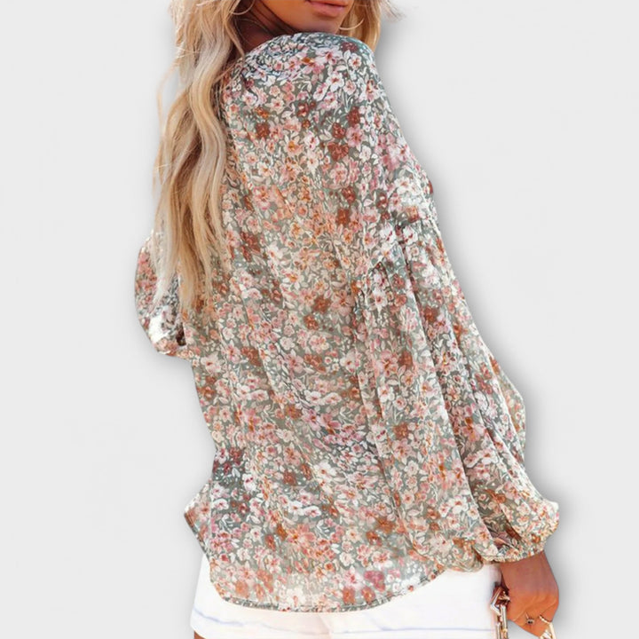 Anne – Langærmet damebluse