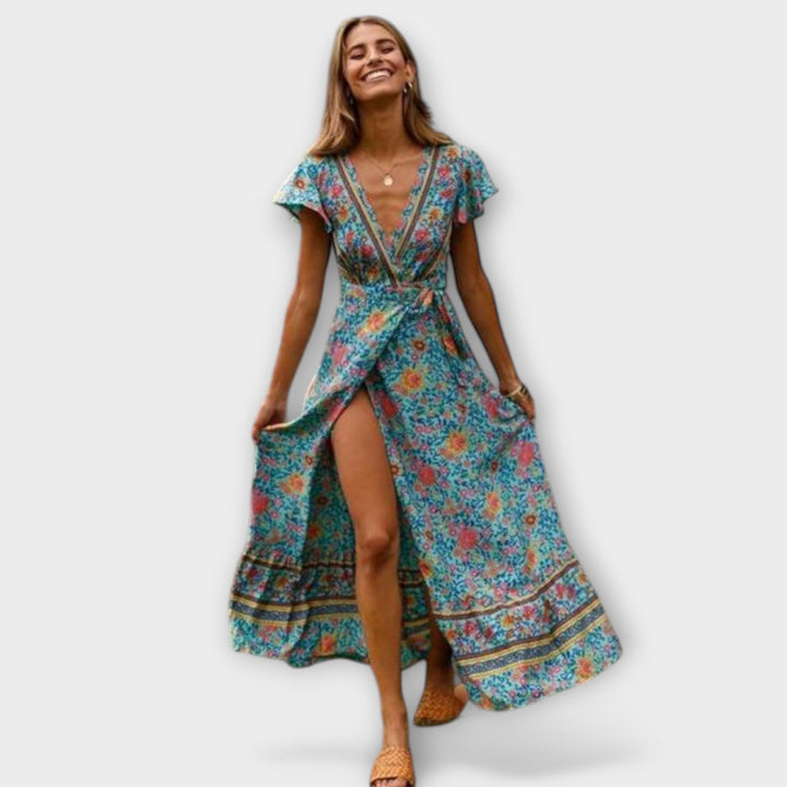 Bente - Boho Maxikleid