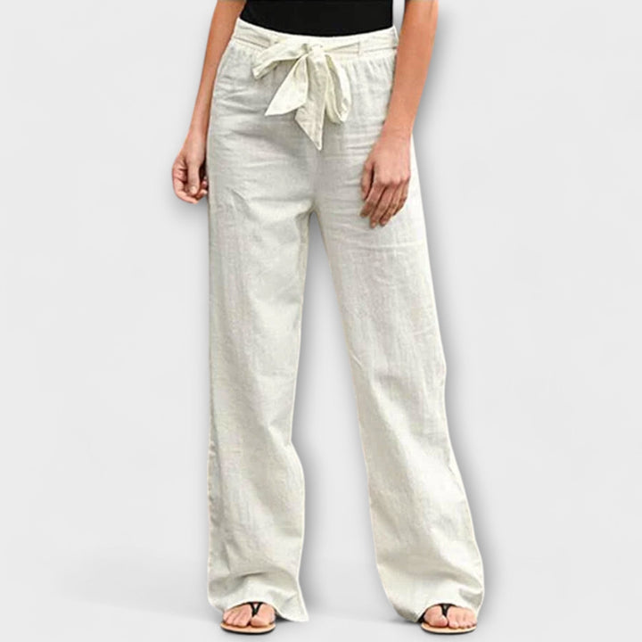 Camilla - Leichte Leinenhose