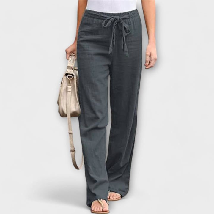 Camilla - Leichte Leinenhose