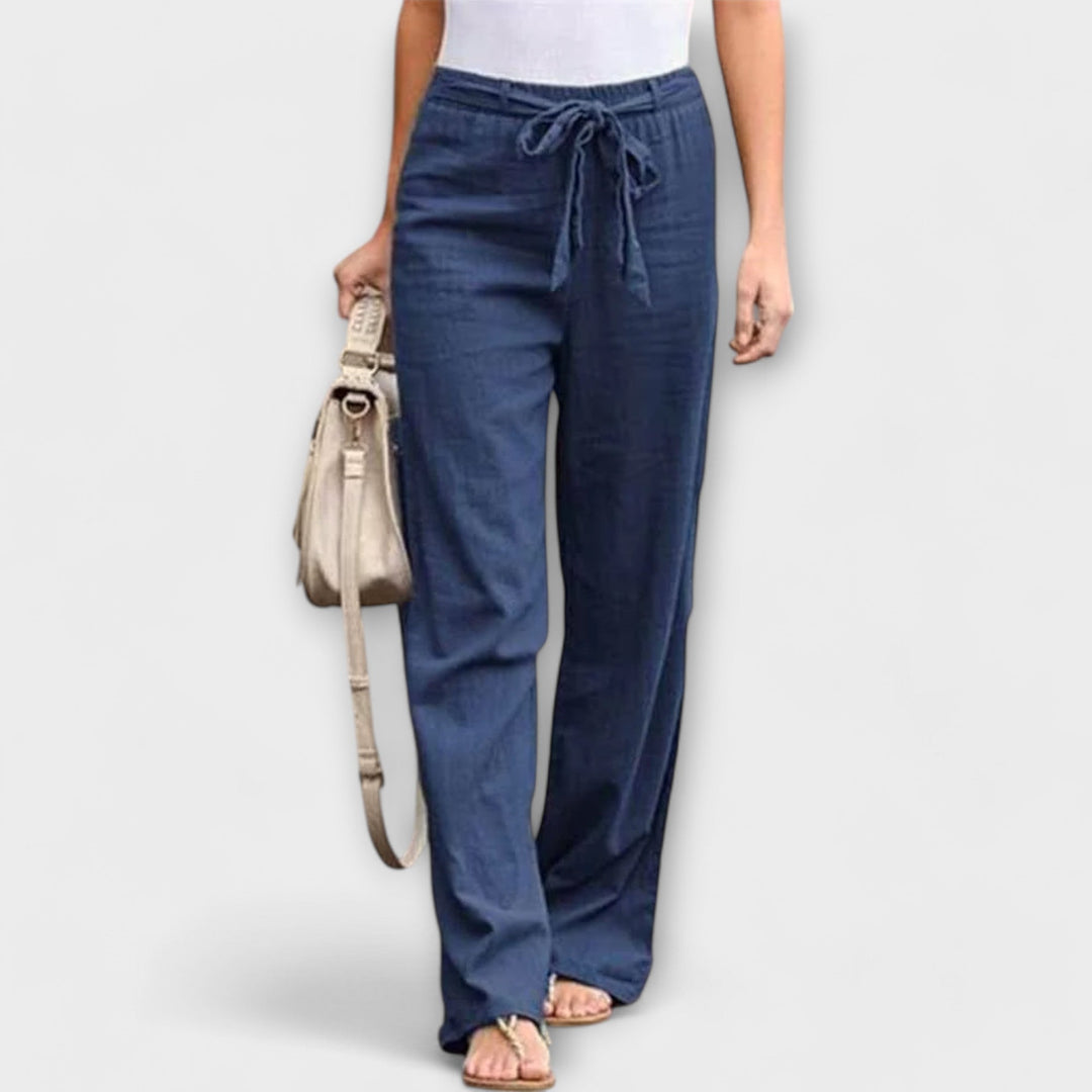 Camilla - Leichte Leinenhose