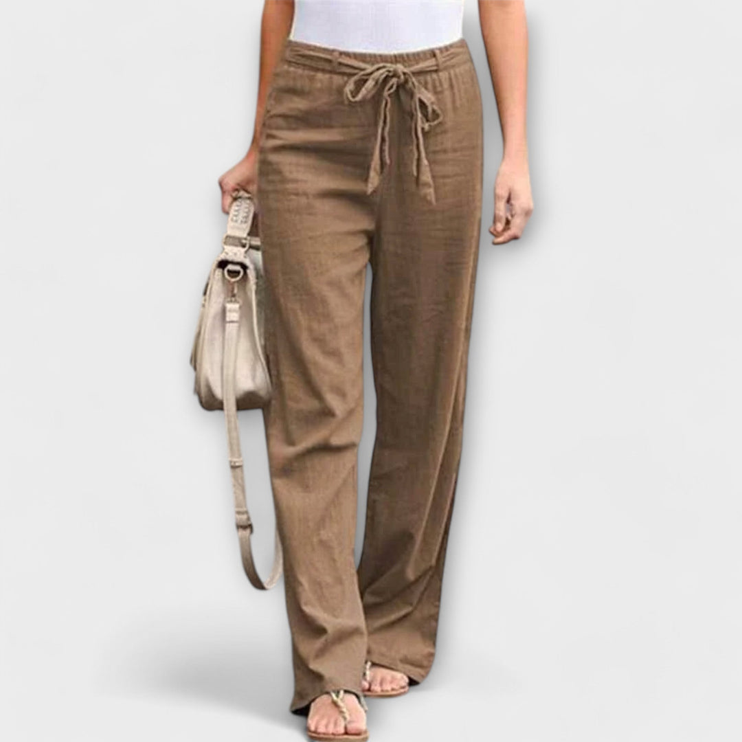 Camilla - Leichte Leinenhose