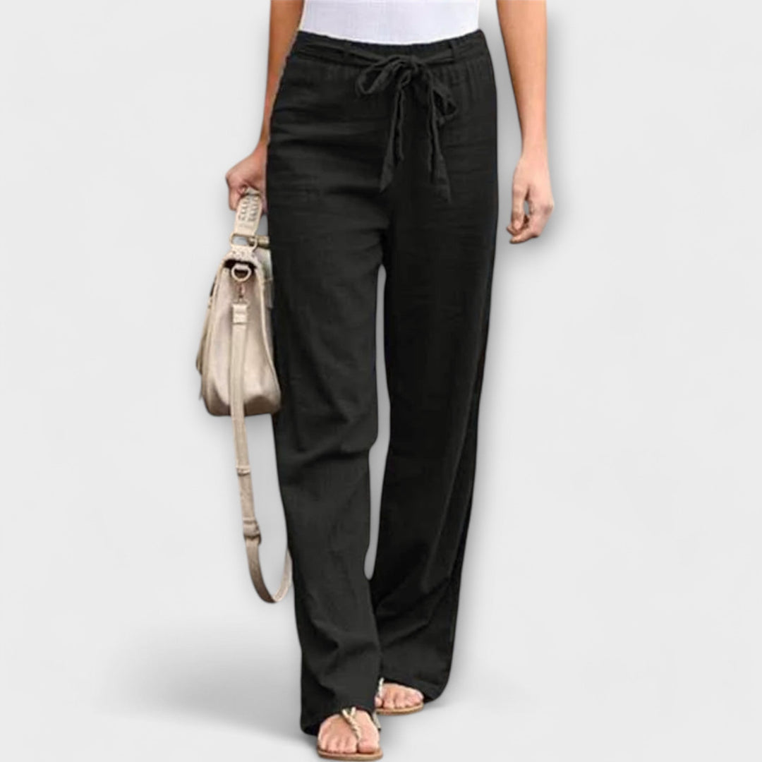 Camilla - Leichte Leinenhose