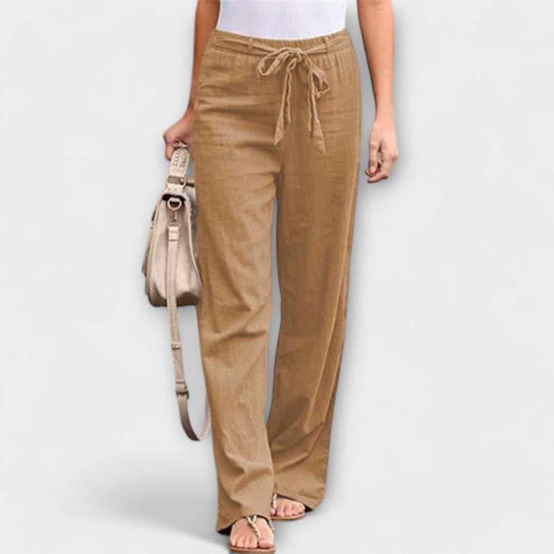 Camilla - Leichte Leinenhose