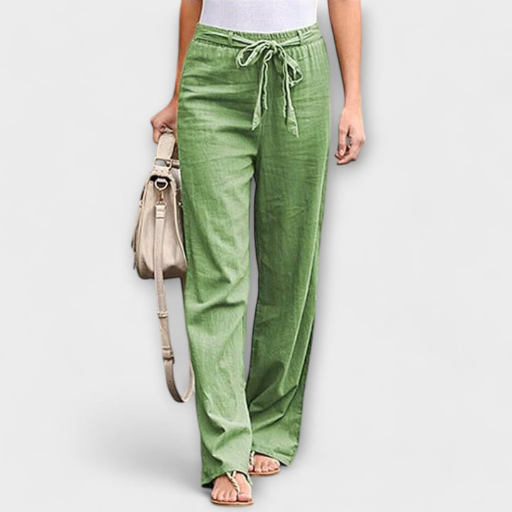 Camilla - Leichte Leinenhose