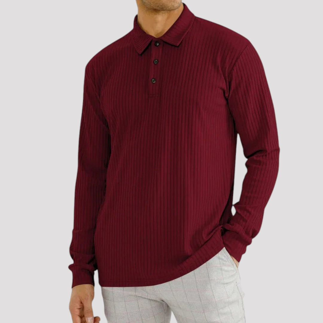 Lars – Premium Langærmet Polo