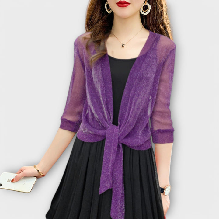 Karin – Bluse med åben front