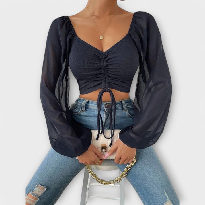 Lone - Vielseitige Abendbluse