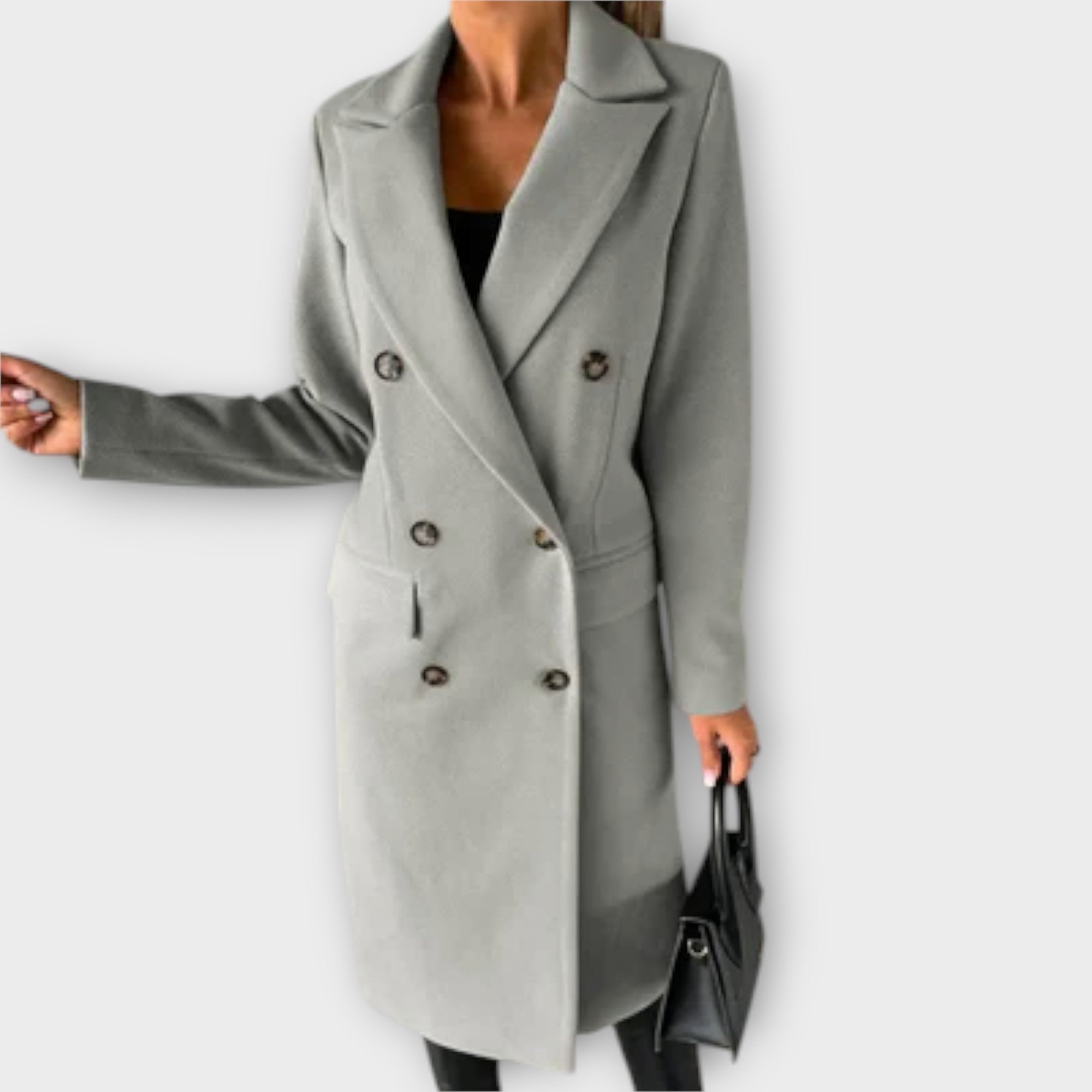 Dorte – Elegant uldfrakke