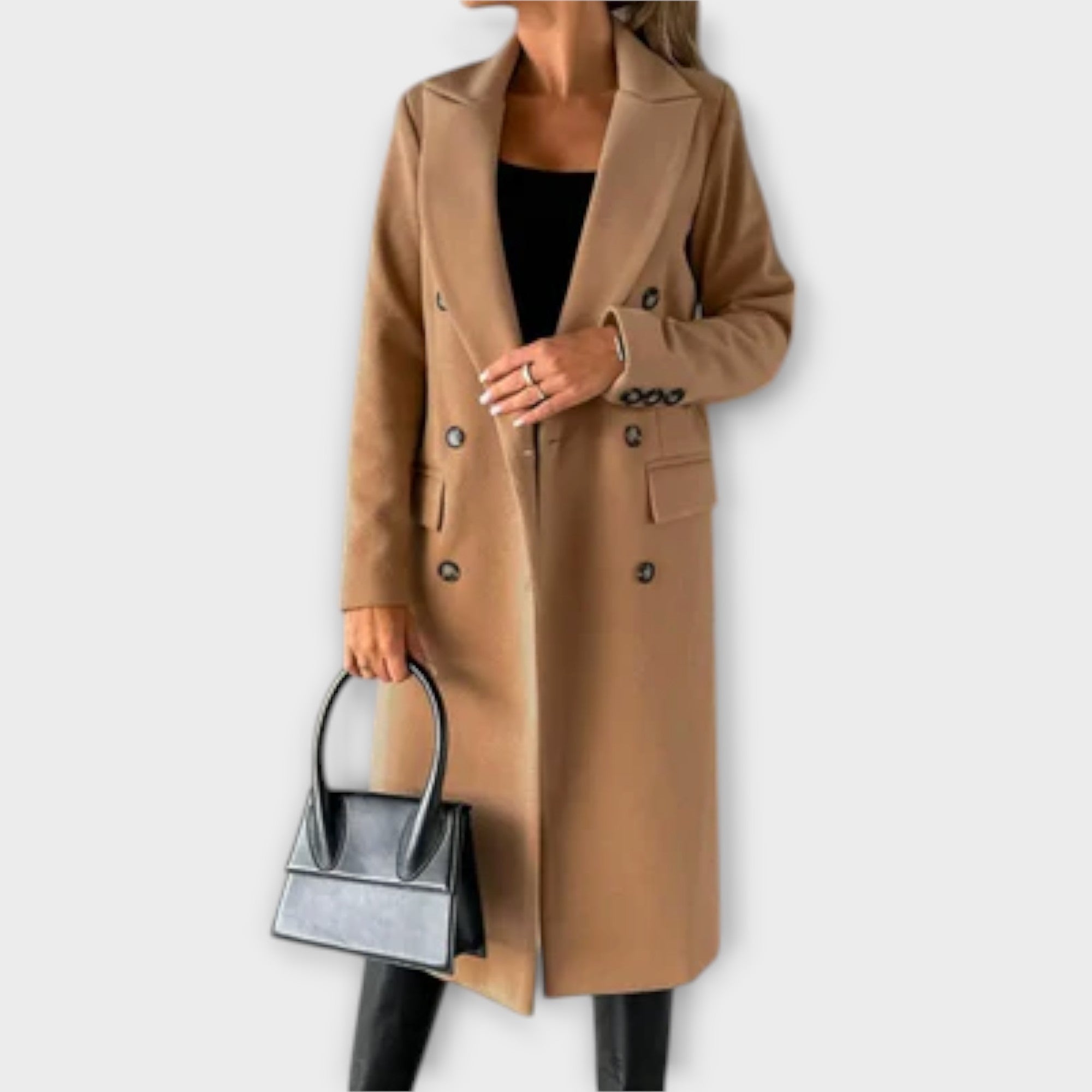 Dorte – Elegant uldfrakke