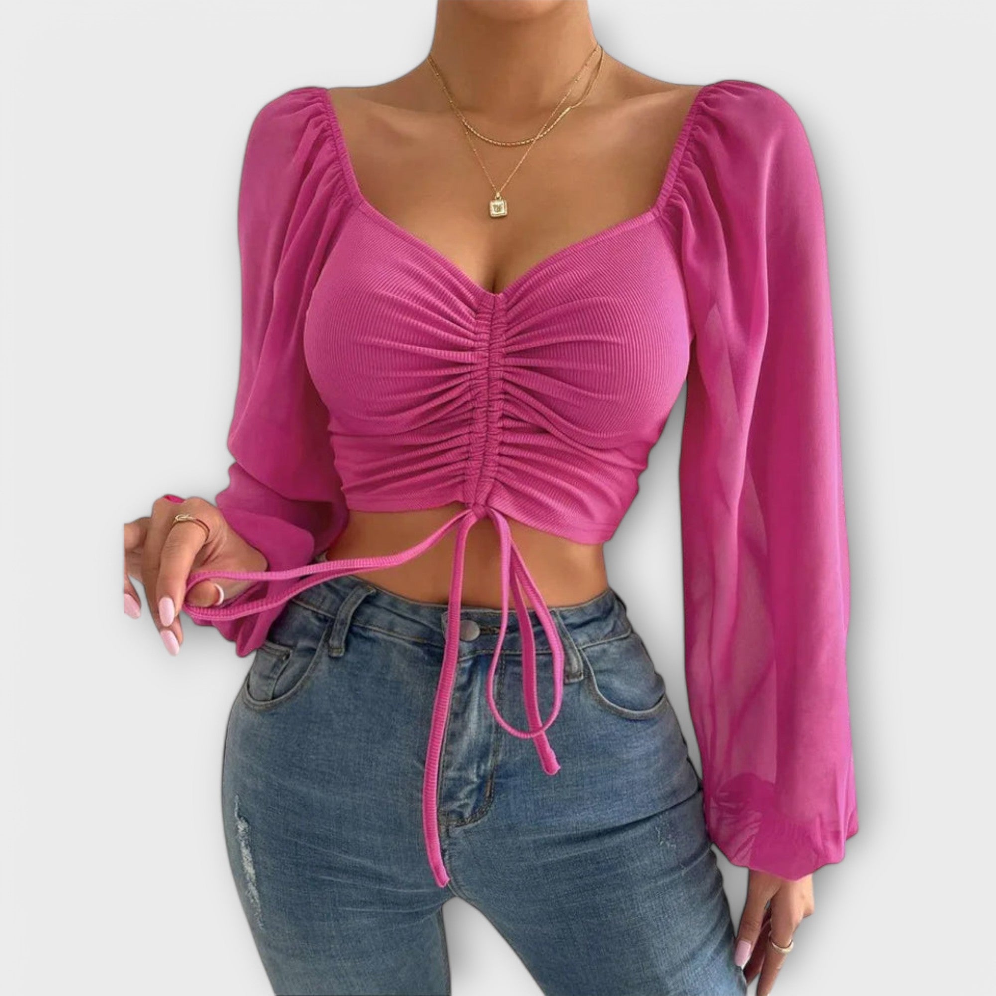 Lone - Vielseitige Abendbluse