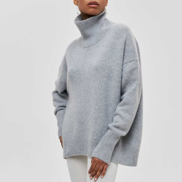 Hanne – Hyggelig rullekravebluse