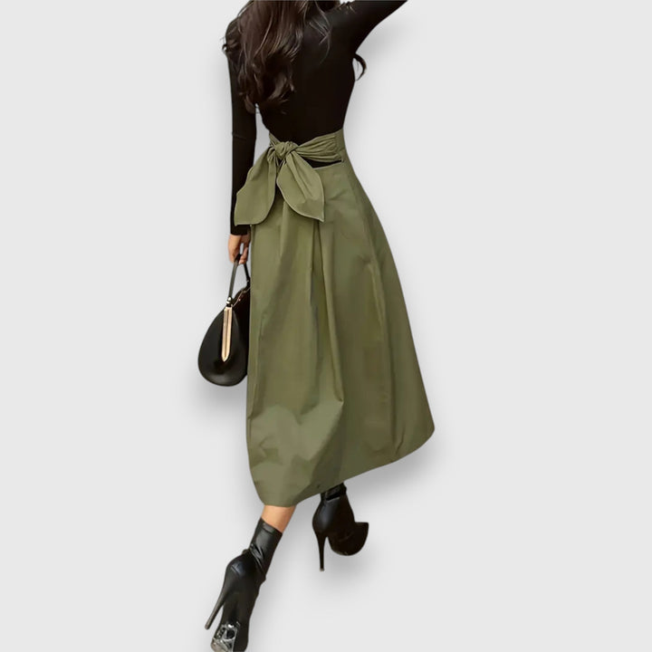 Gitte – Elegant midi-nederdel