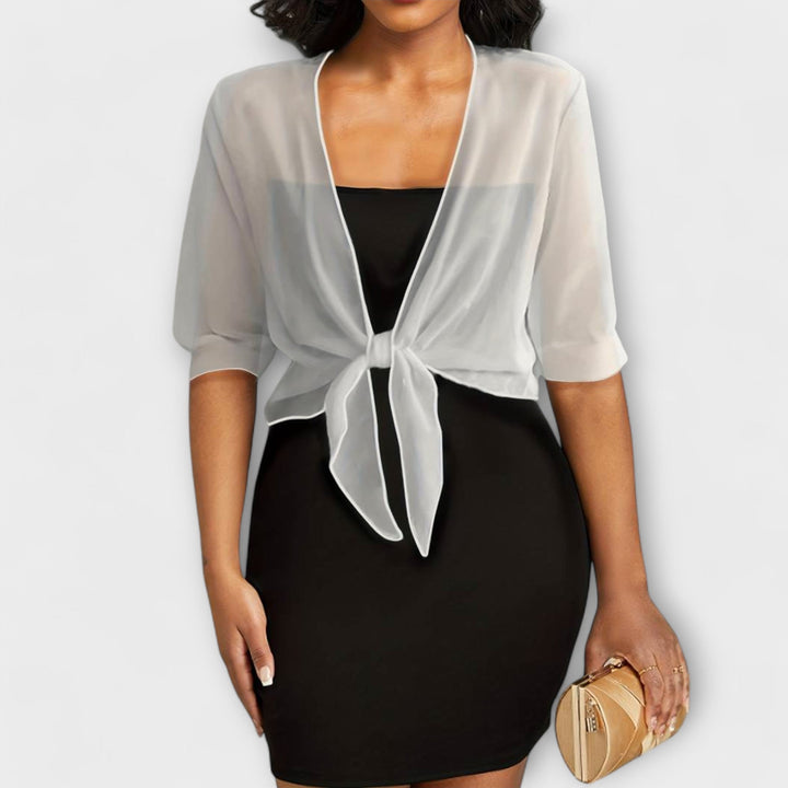Karin – Bluse med åben front