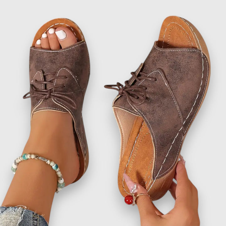 Lone – Sandaler i vintage-stil