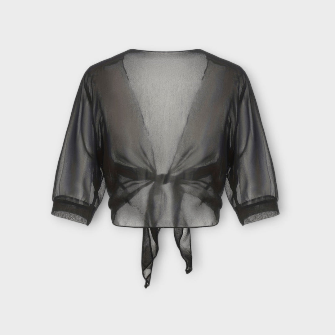 Karin – Bluse med åben front