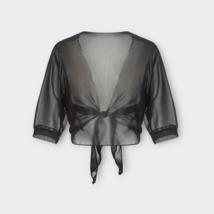 Karin – Bluse med åben front