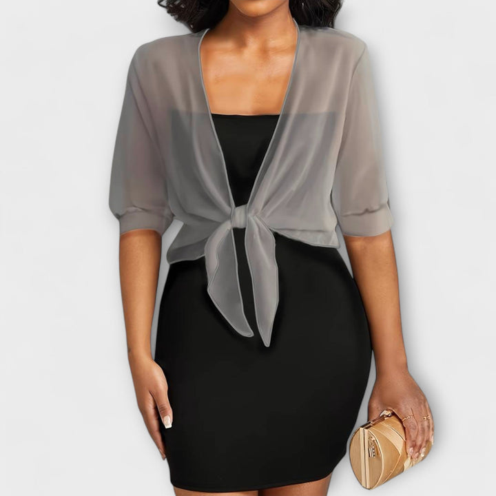Karin – Bluse med åben front